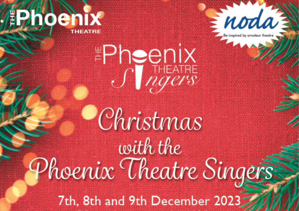 Poster with details of The Phoenix Theatre Christmas concert