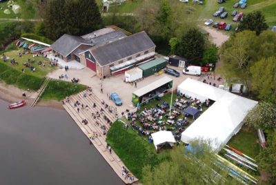 arial view of Ross Rowning Club
